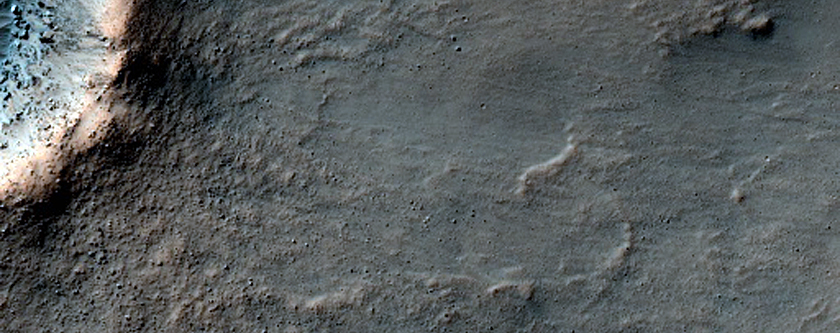 Very Recent Small Impact Crater