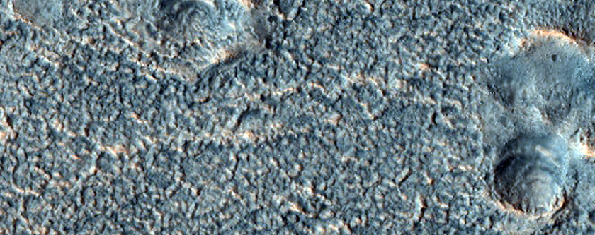 Lobate Flow Fronts in Acidalia Planitia