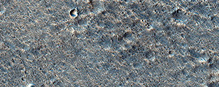 Terrain Near Rayed Crater