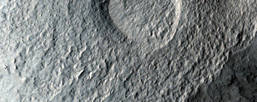 Mound in Erebus Montes