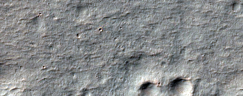 Terrain West of Hadriaca Patera
