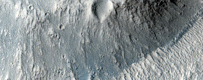 Rounded Hills in Erebus Montes