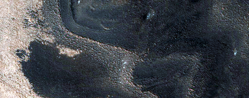 Embayment Relationship on the West Flank of Chasma Boreale
