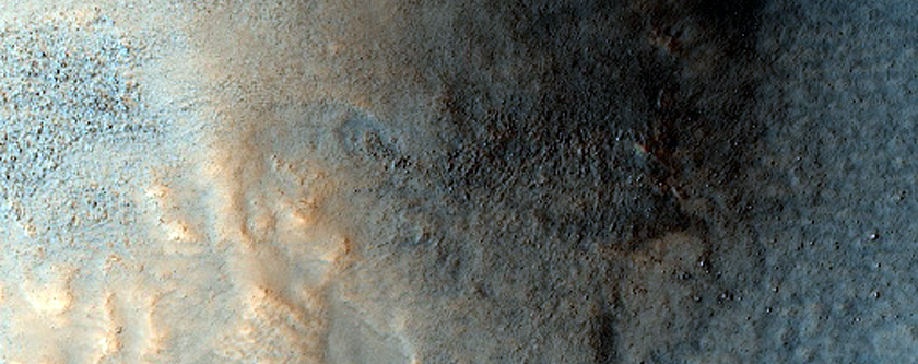 Knob in Pyramus Fossae