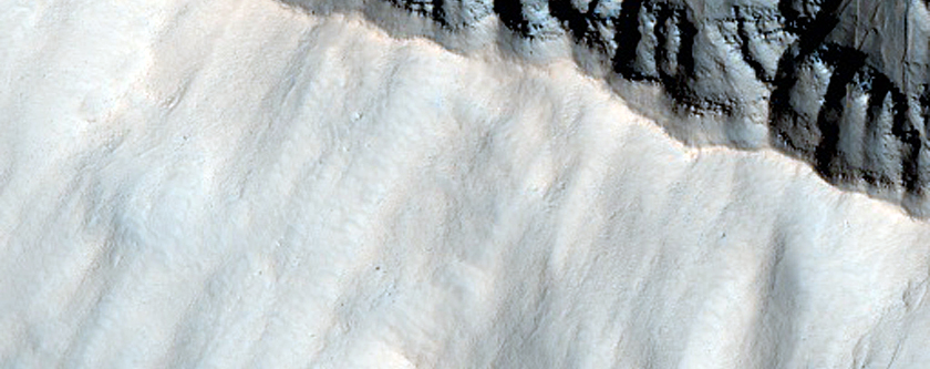 Fresh Double-Layered Ejecta Crater