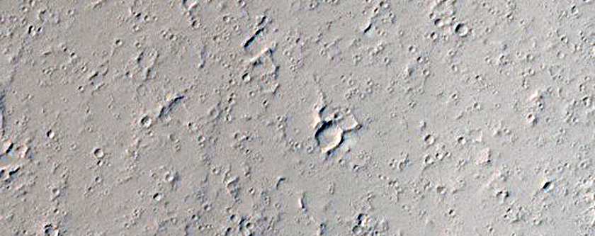 Southern Region of Ceraunius Fossae