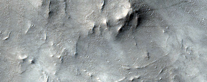 Very Small Fresh Rayed Crater in Terra Sabaea
