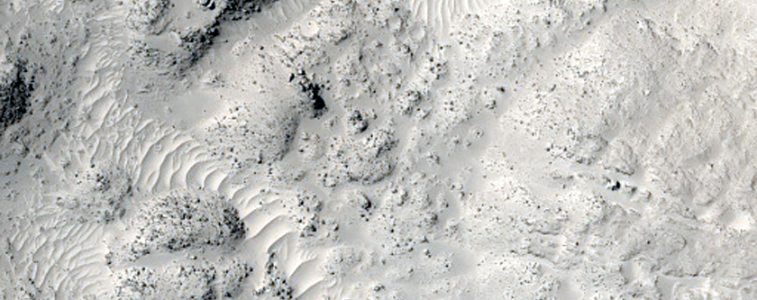 Fresh Crater in Isidis Planitia
