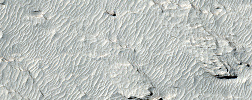 Eroded Craters on the Medusae Fossae Formation