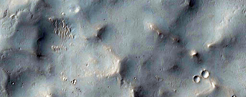 Ejecta of Xainza Crater in Meridiani Region