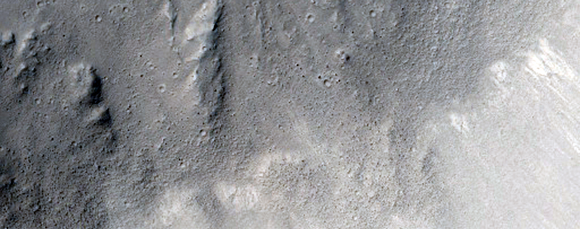 Rayed Thila Crater in Elysium Planitia