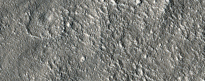 Arcadia Planitia Albedo Boundary Traverse