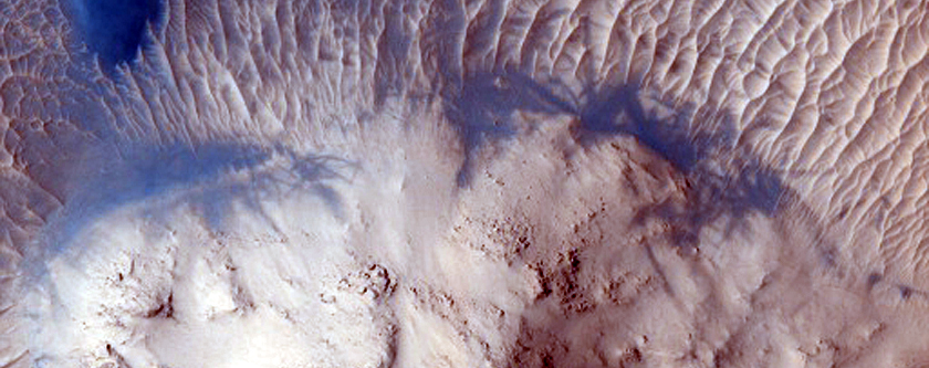 Bedrock Exposures in North Arabia Terra
