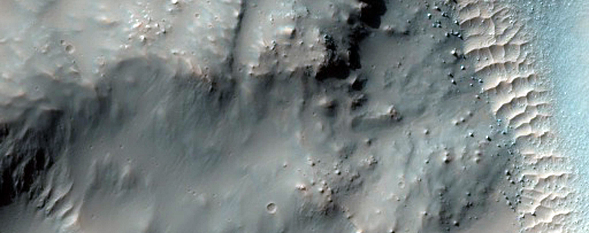 Fresh 5-Kilometer Diameter Crater