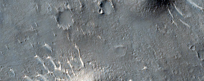 Cratered Cones in Isidis Planitia