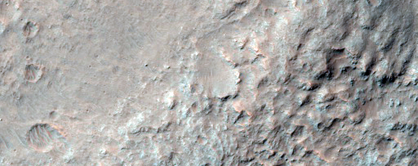 Compositionally Diverse Region in Eos Chasma