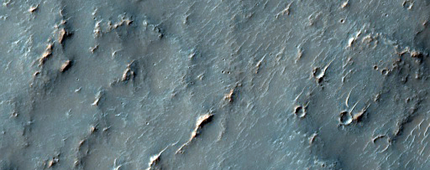 Candidate Landing Site Near Possible Chloride Deposits