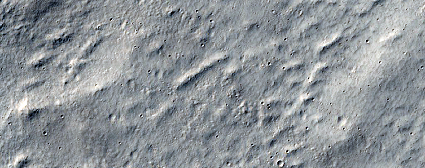 Very Recent Small Crater North of Gratteri Crater