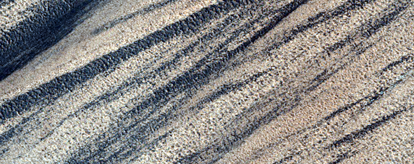 Aeolian Features in Chasma Boreale