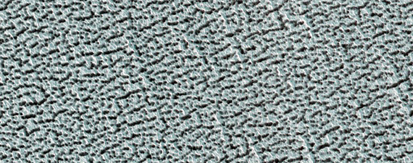 Circular Depression in Polar Cap