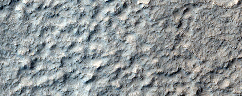 Fractured Plateau West of Elysium Planitia