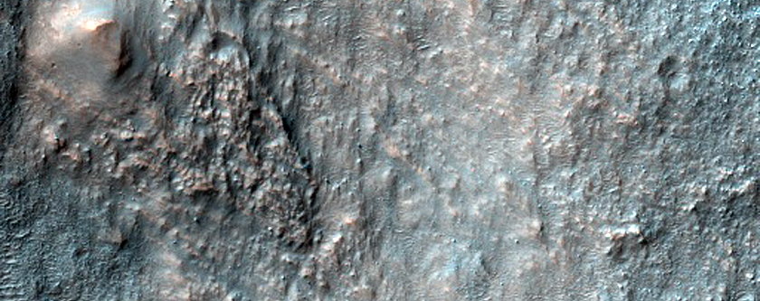 Potential Landing Site in Terby Crater
