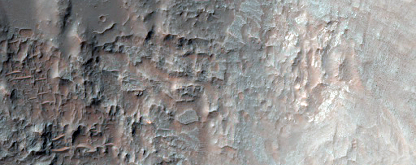 Well-Preserved Crater in Ladon Basin