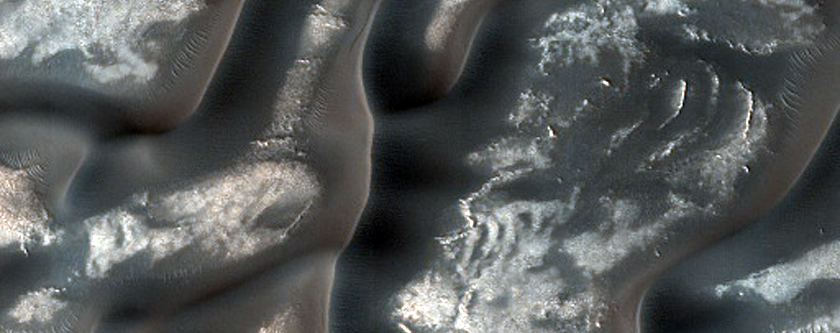 North Polar Gypsum Dunes