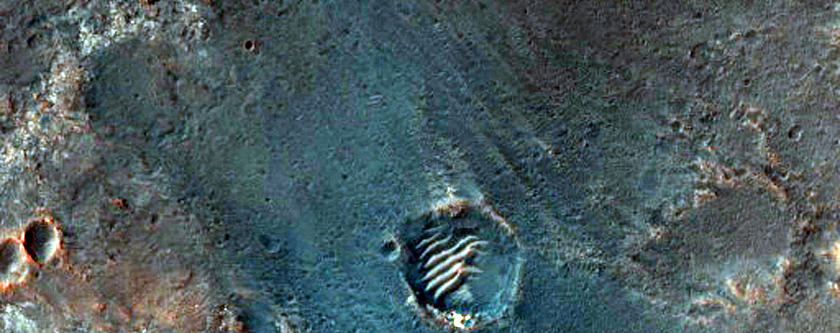 Mawrth Vallis Streamlined Islands
