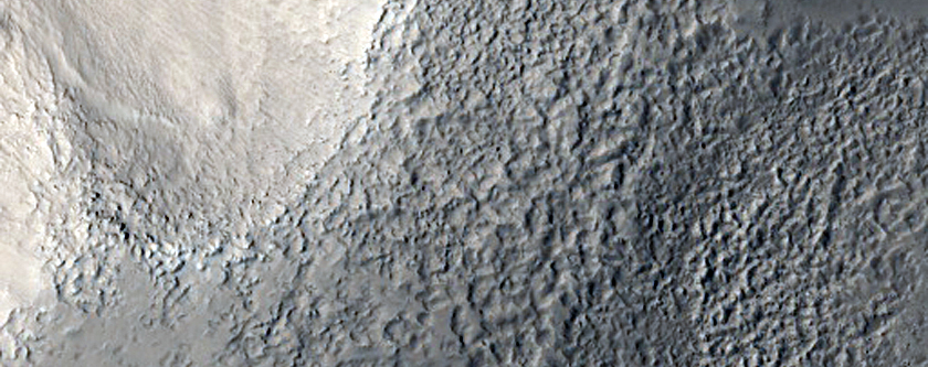 Channel with Possible Phyllosilicates in Mamers Valles Region