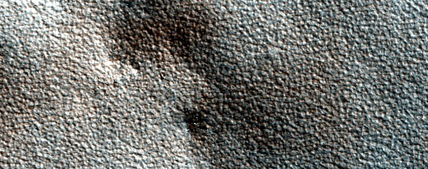 Sample Terrain Near 63 Deg Latitude