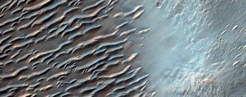 Sample Valley Head on Raised Crater Floor Plain