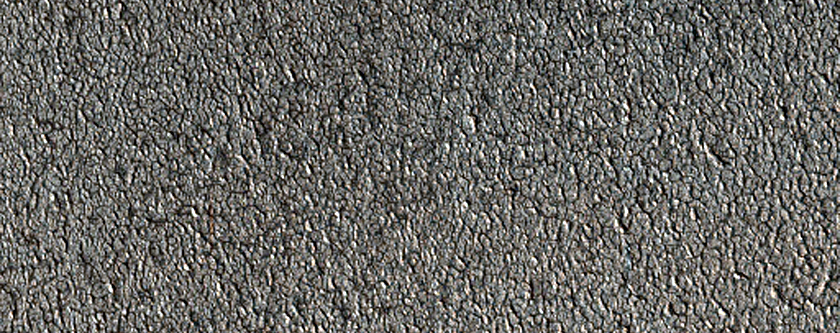 Sample Terrain at 79 Deg Latitude