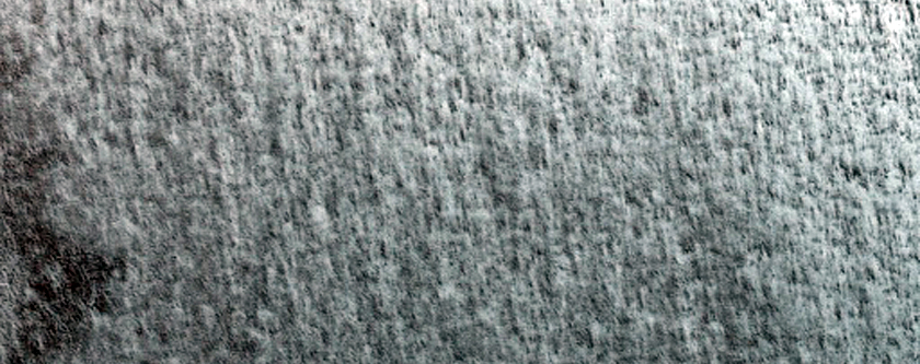 Sample Terrain at 82 Deg Latitude
