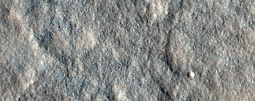 Sample Terrain at 50 Deg Latitude