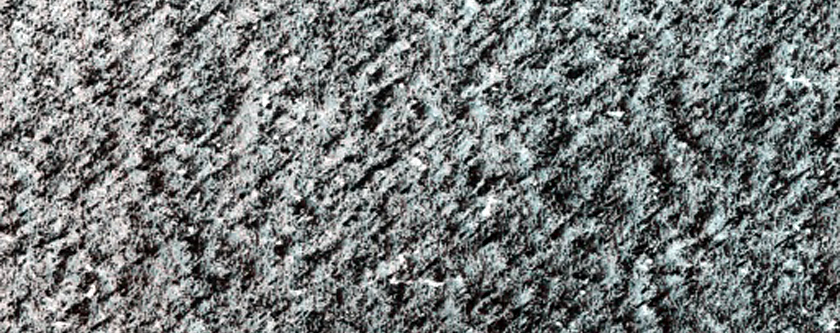 Sample Terrain Near 83 Deg Latitude