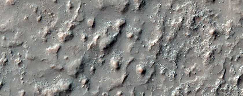 Sample Portion of An Intercrater Plain in Terra Cimmeria