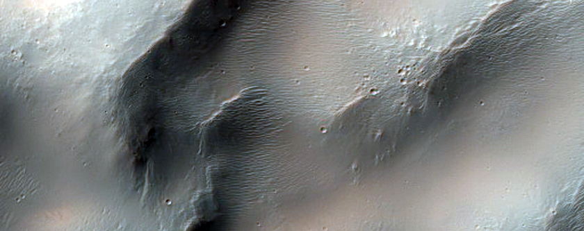 Sample of Possible Clays in Crater