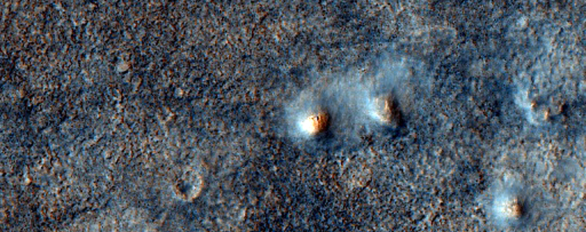 Sample of Dark Plain with Lobate Contacts North of Cydonia Region