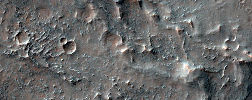 Sample of Thermally-Distinct Lineation in THEMIS Image I07006001