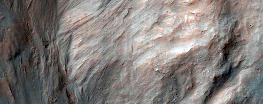 Debris Flow in Juventae Chasma