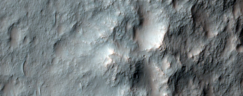 Sample of Terrain West of Martz Crater