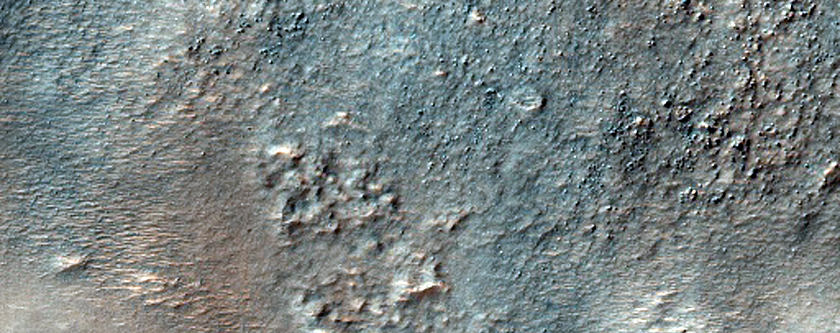 Sample of a Circular Depression North of Hellas Planitia