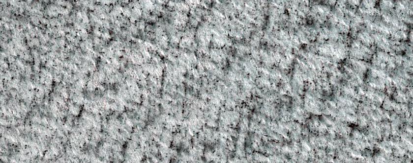Sample of Bright Patches in the North Polar Region