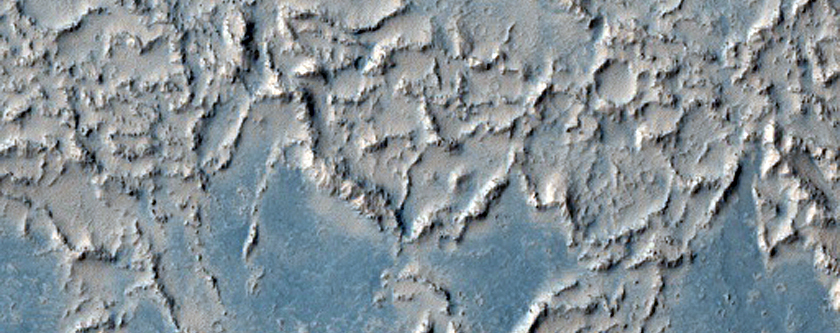 Platy Ridged Surfaces in Echus Chasma