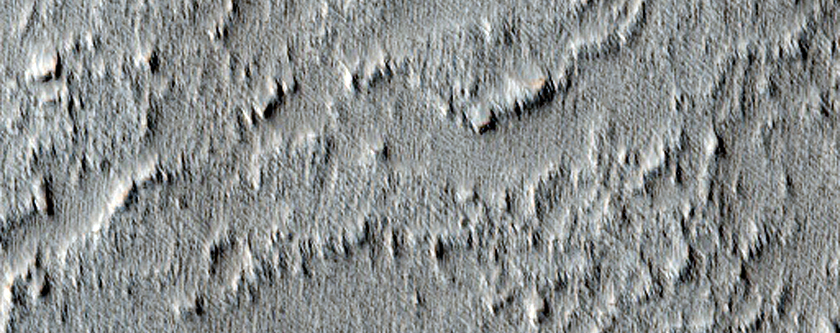 Sample of Lava Flows From Pavonis Mons