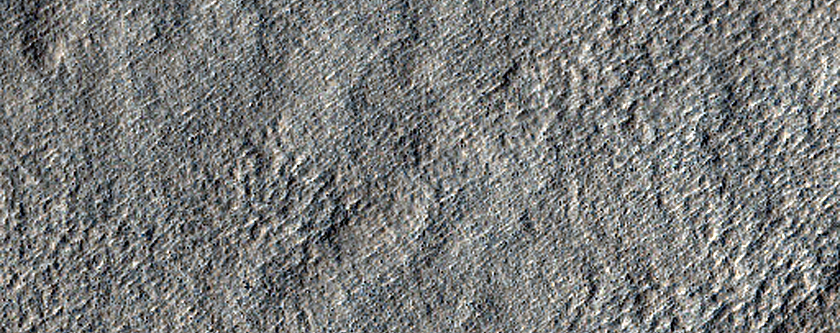 Sample of Landforms in Thumbprint Terrain of Arcadia Planitia