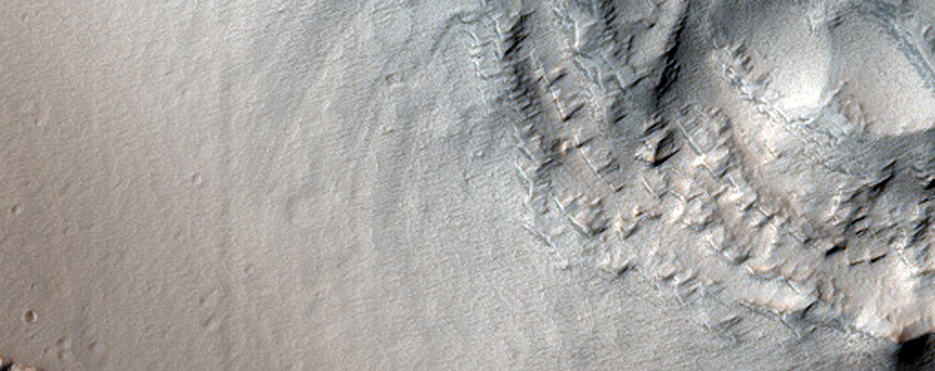 Sample of An Elliptical Mound with Summit Pits in THEMIS Image V20385007