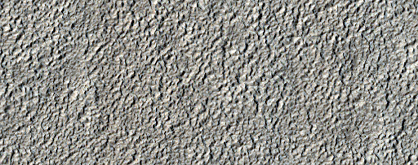 Sample of Ismenius Lacus with Layered Phyllosilicates