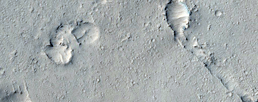 Fractured Surface in Elysium Planitia